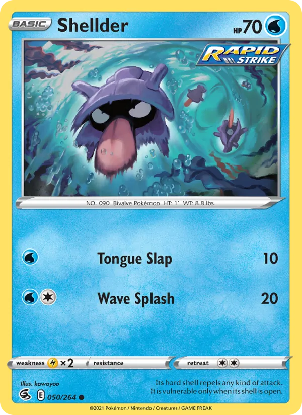Shellder 50 – Non-holo