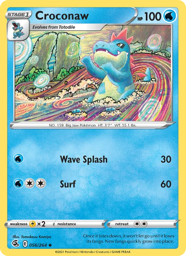 Croconaw 56 – Non-holo