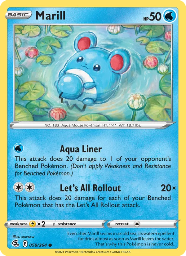 Marill 58 – Non-holo