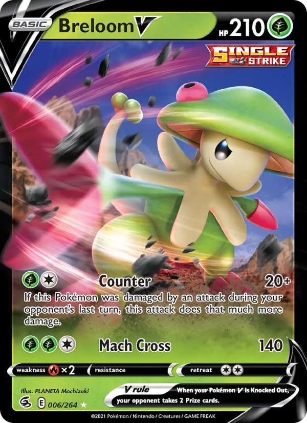 Breloom V 6 – Holo