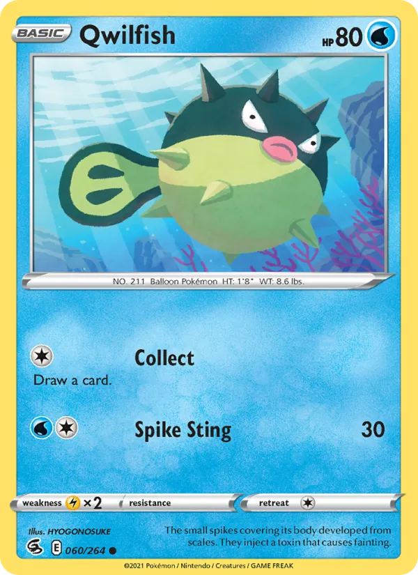 Qwilfish 60 – Non-holo