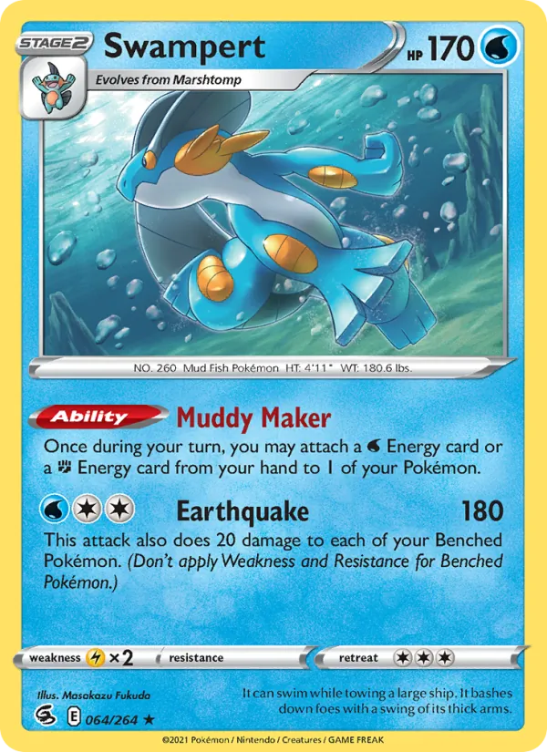 Swampert 64 – Holo
