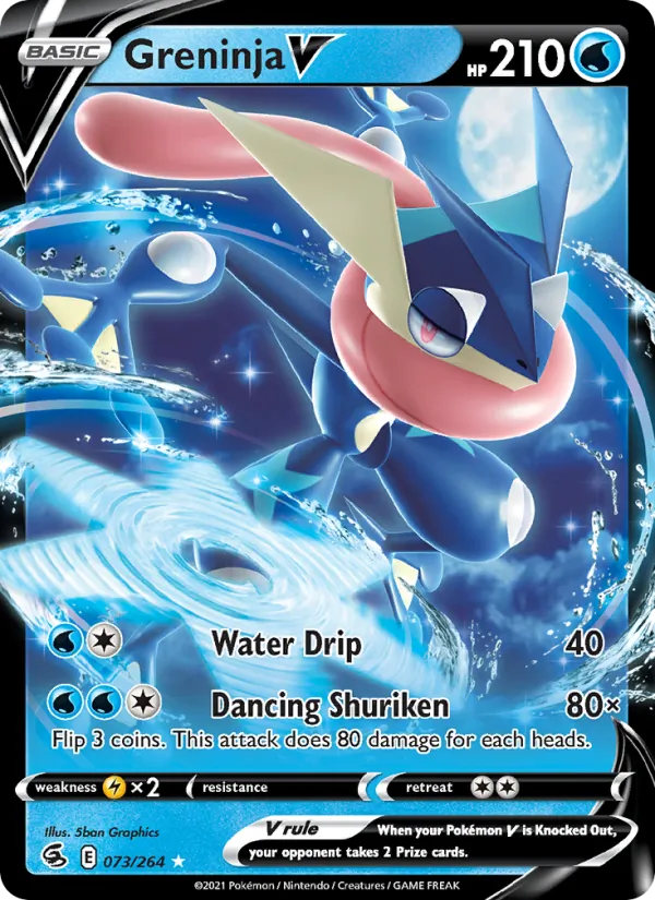Greninja V 73 – Holo