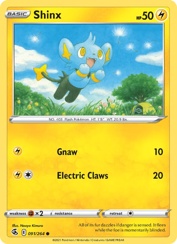 Shinx 91 – Non-holo