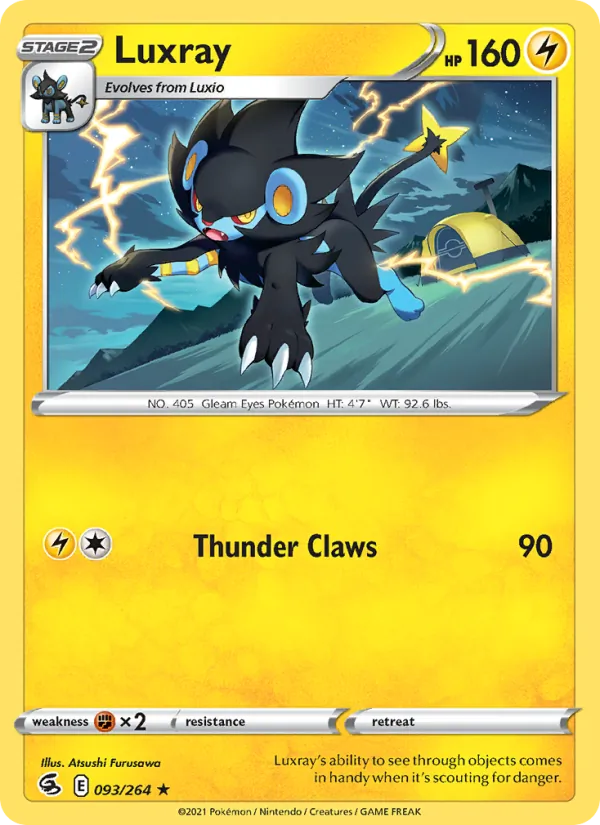 Luxray 93 – Non-holo