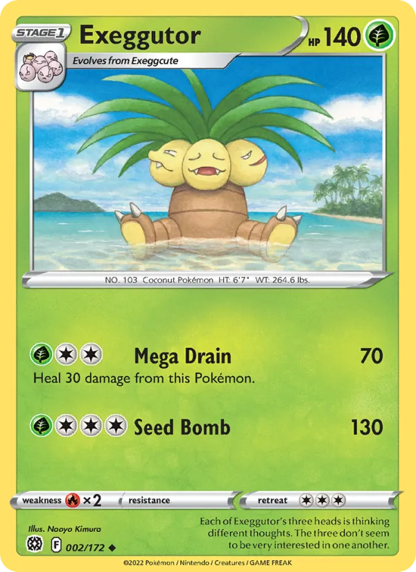 Exeggutor 002 – Non-holo