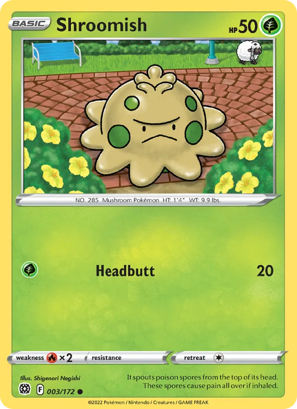 Shroomish 003 – Non-holo