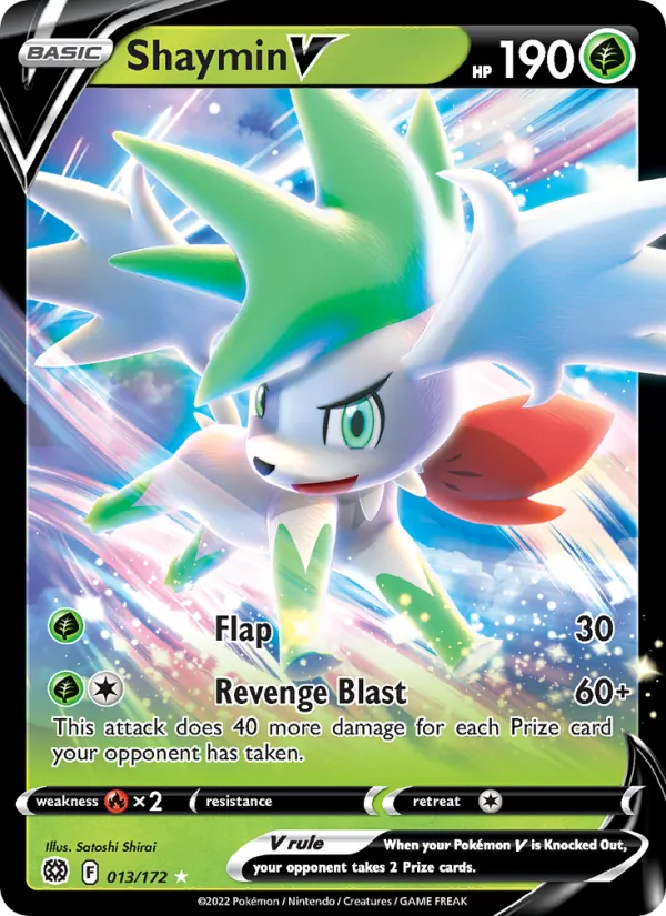Shaymin V 013 – Holo