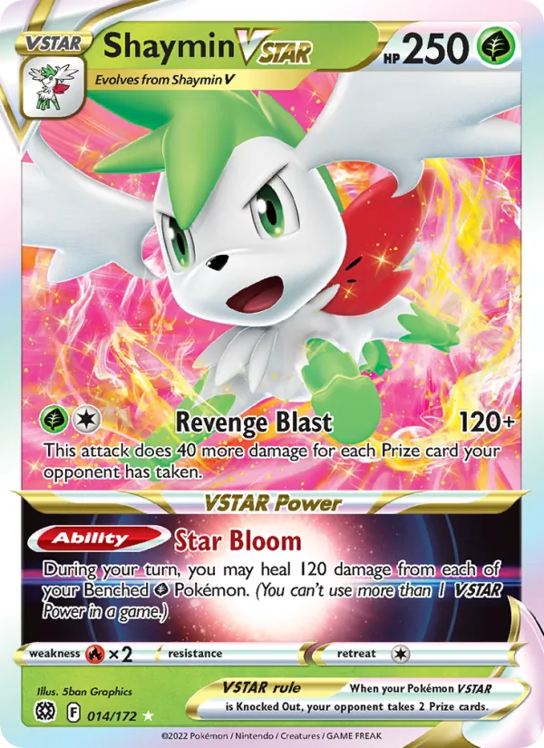 Shaymin VSTAR 014 – Holo