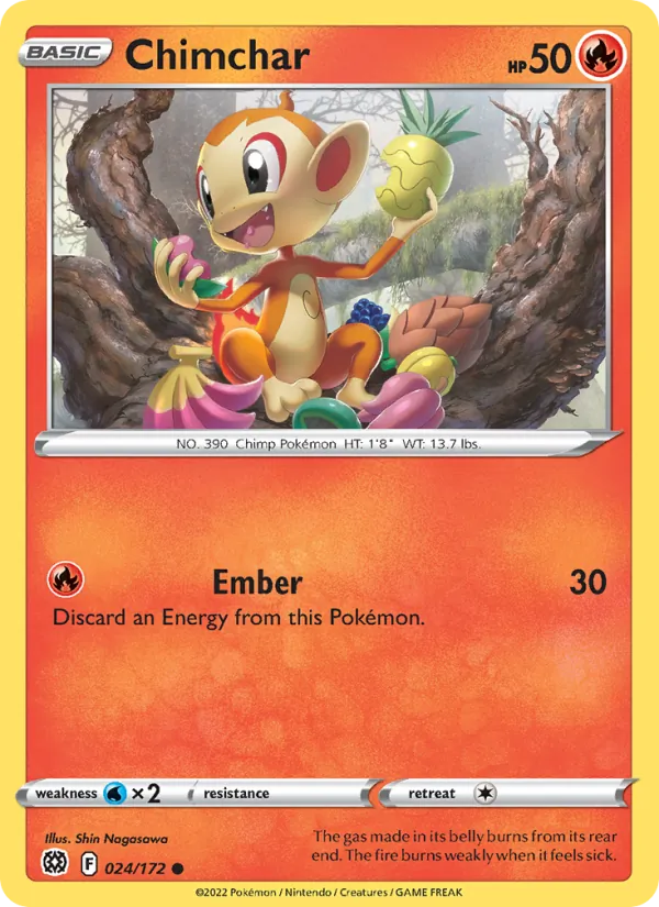 Chimchar 024 – Non-holo