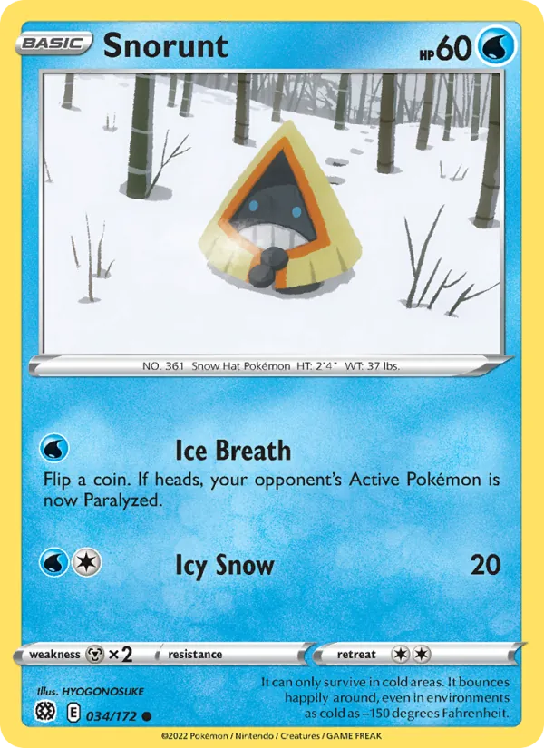 Snorunt 034 – Non-holo