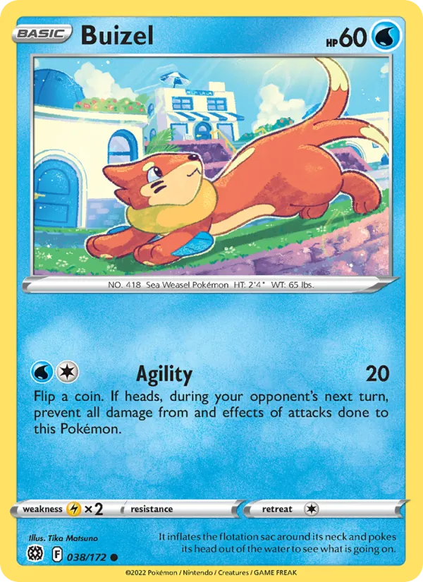 Buizel 038 – Non-holo