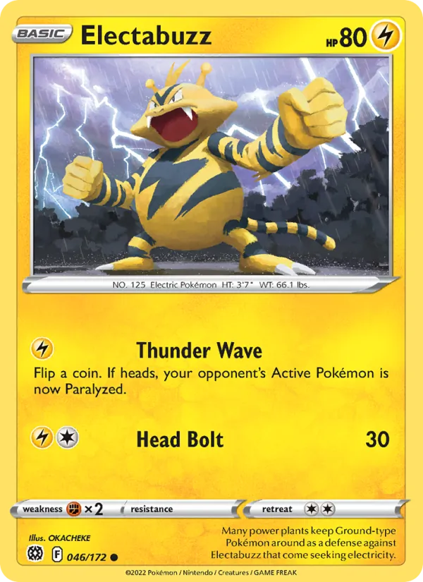 Electabuzz 046 – Non-holo
