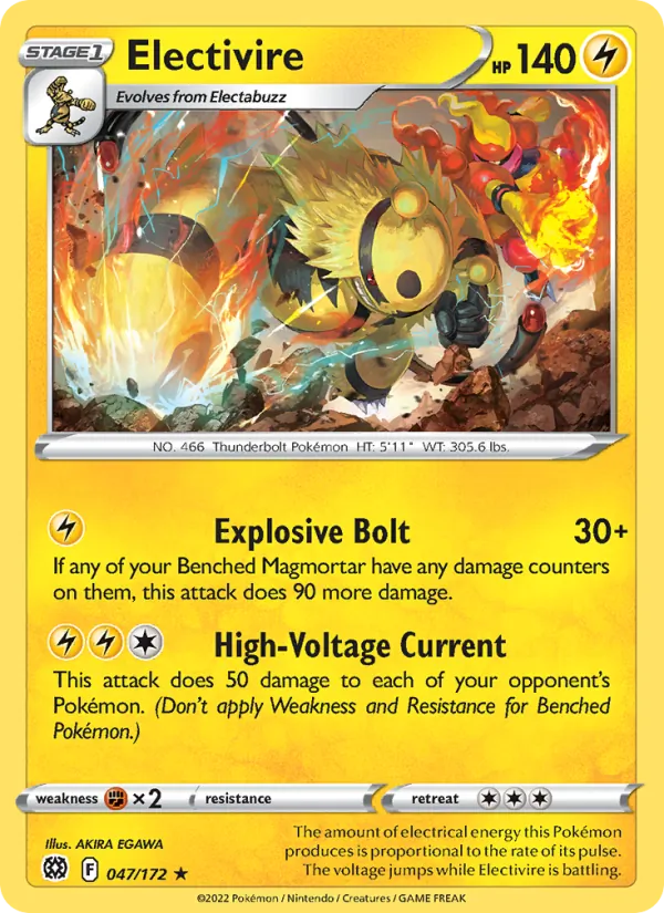 Electivire 047 – Non-holo
