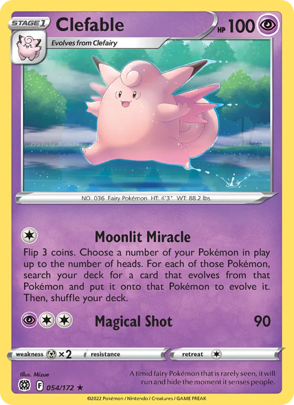 Clefable 054 – Non-holo