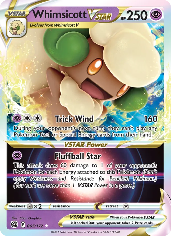 Whimsicott VSTAR 065 – Holo