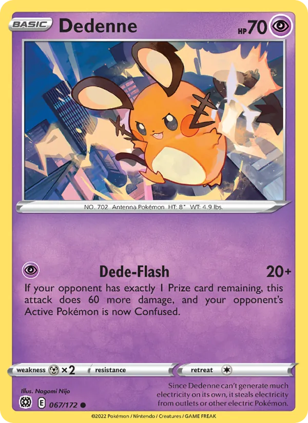 Dedenne 067 – Non-holo
