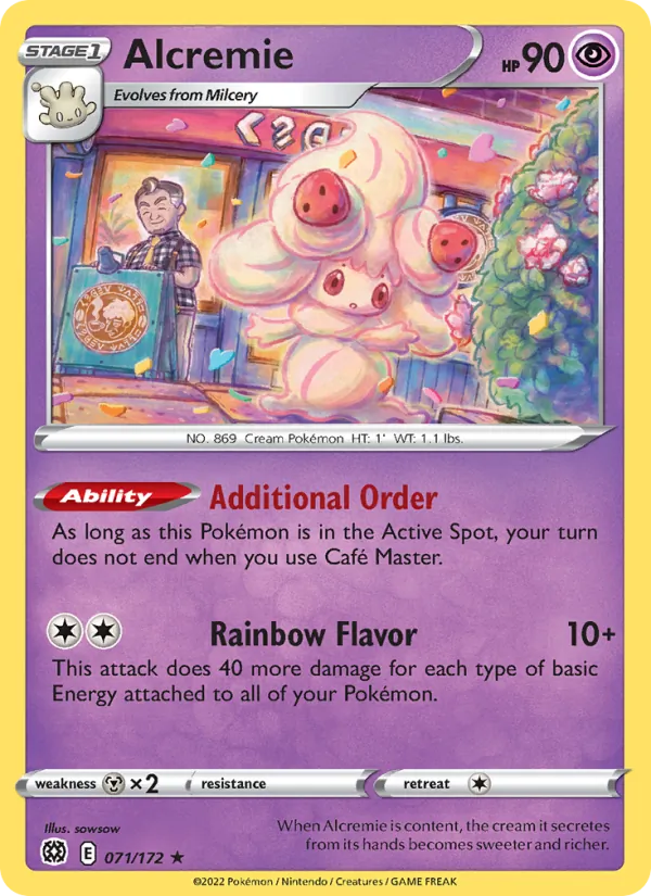 Alcremie 071 – Non-holo