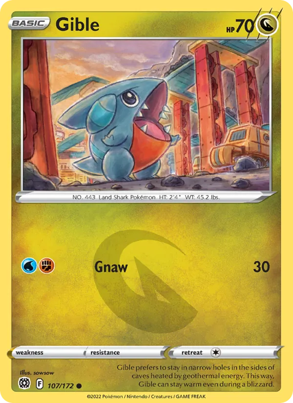 Gible 107 – Non-holo