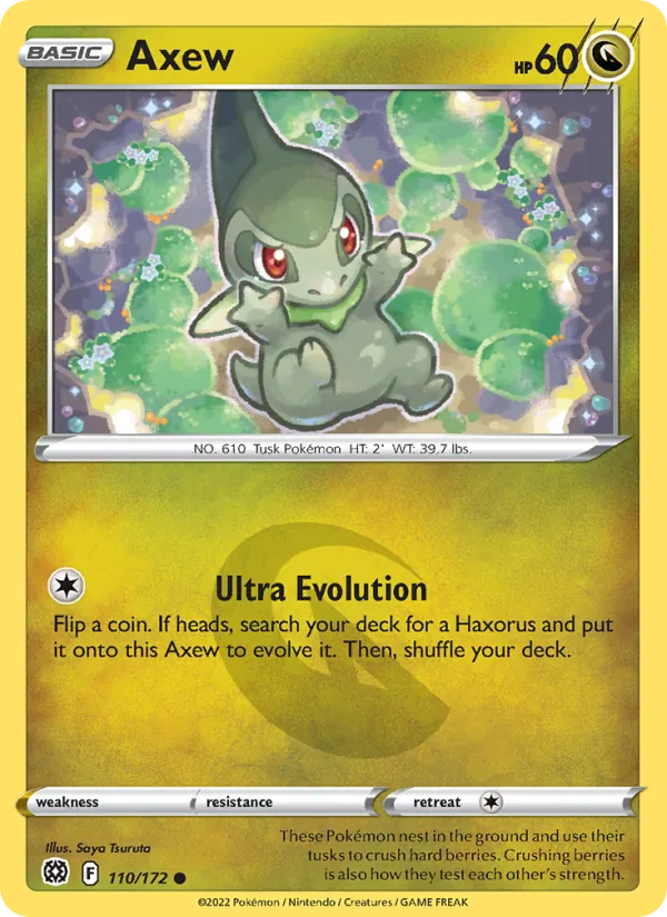 Axew 110 – Non-holo