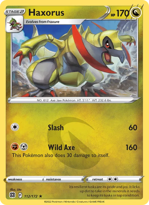 Haxorus 112 – Non-holo