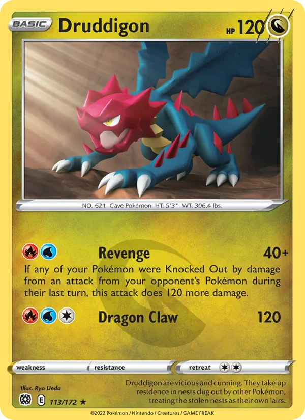 Druddigon 113 – Non-holo