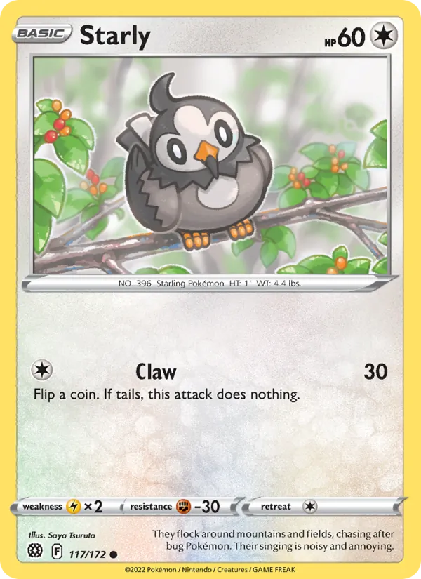Starly 117 – Non-holo
