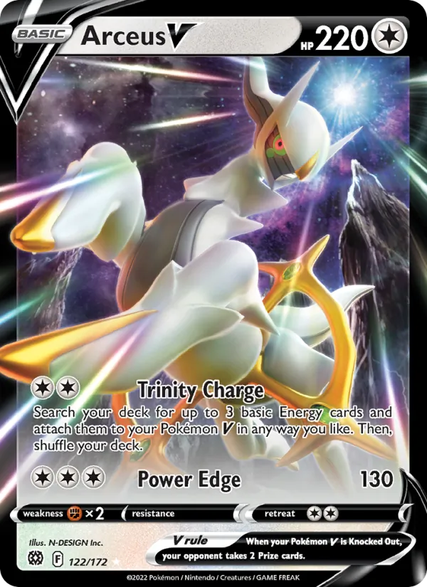 Arceus V 122 – Holo