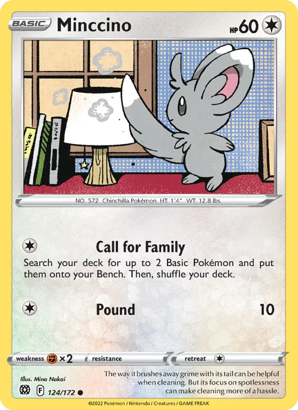 Minccino 124 – Non-holo