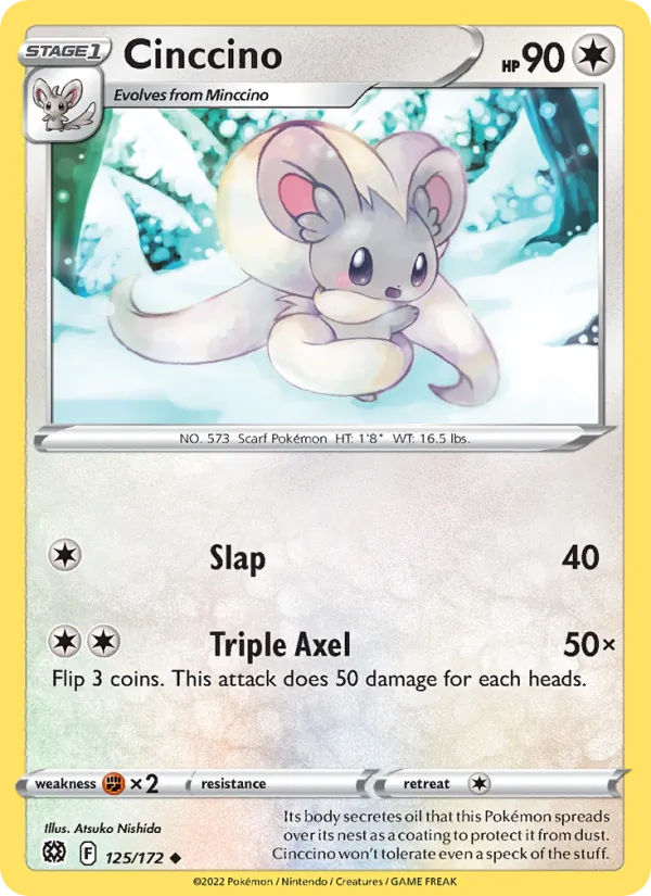 Cinccino 125 – Non-holo