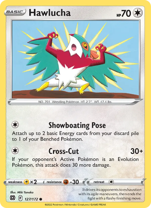 Hawlucha 127 – Non-holo