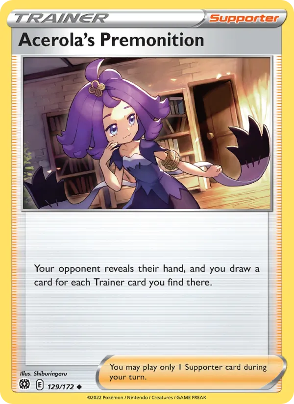 Acerola's Premonition 129 – Non-holo