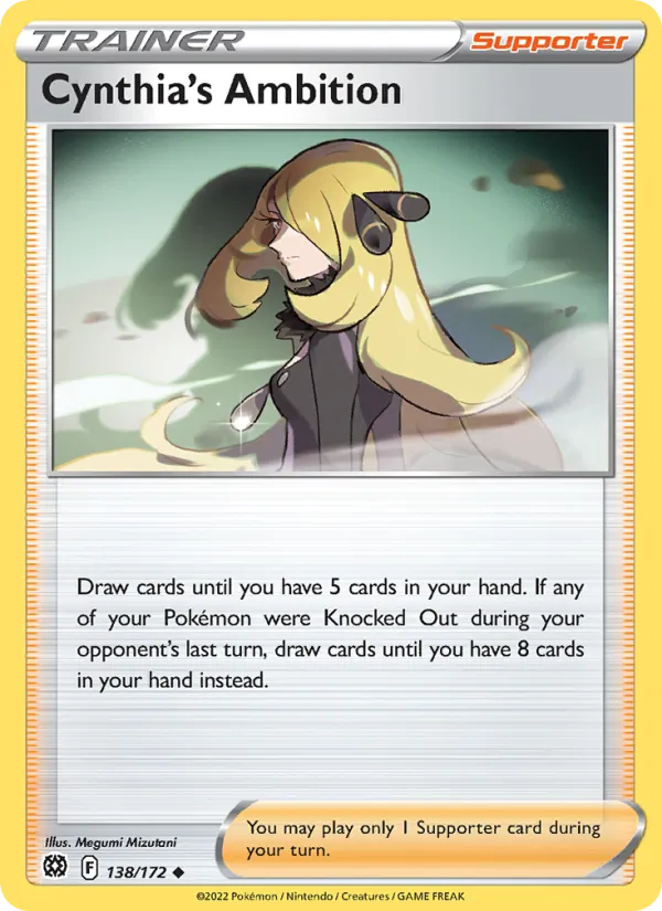 Cynthia's Ambition 138 – Non-holo