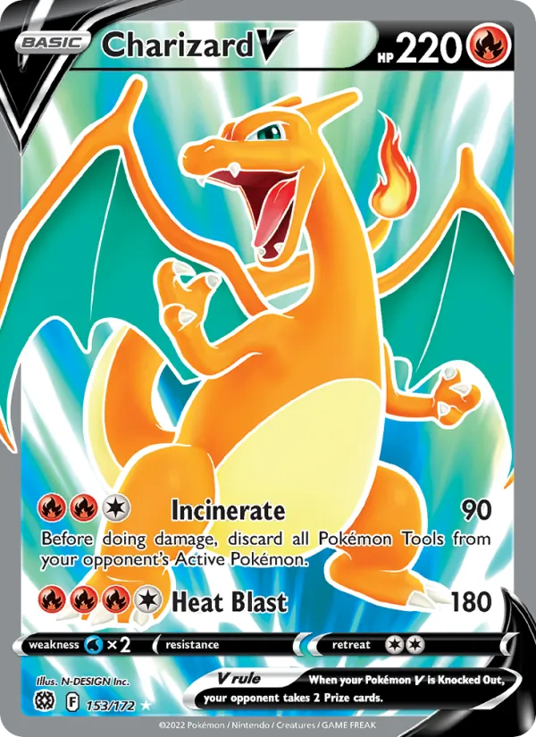 Charizard V 153 – Holo