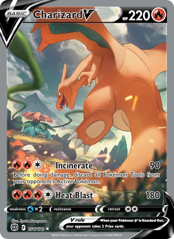 Charizard V 154 – Holo