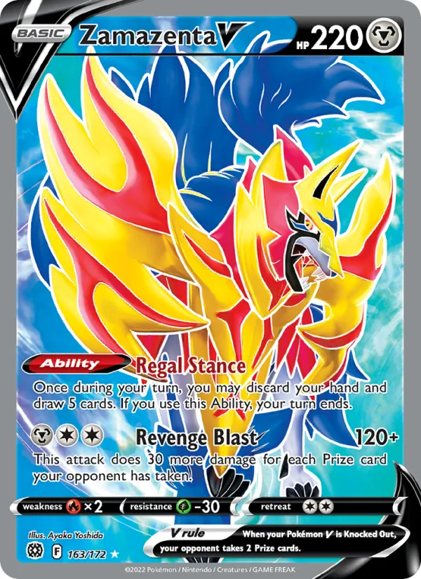 Zamazenta V 163 – Holo