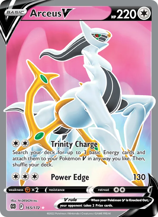 Arceus V 165 – Holo