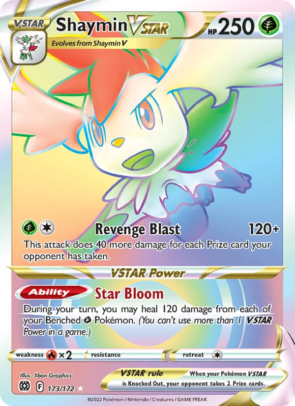 Shaymin VSTAR 173 – Holo