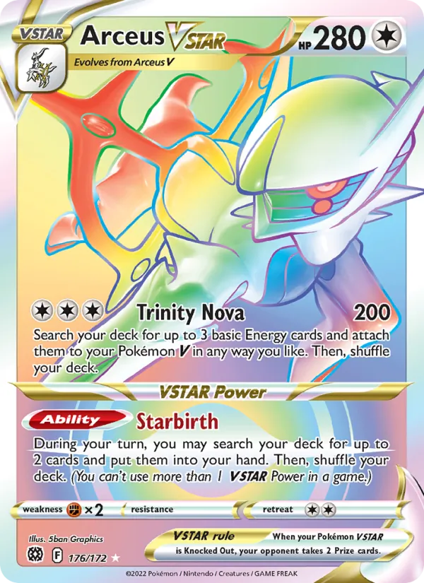 Arceus VSTAR 176 – Holo