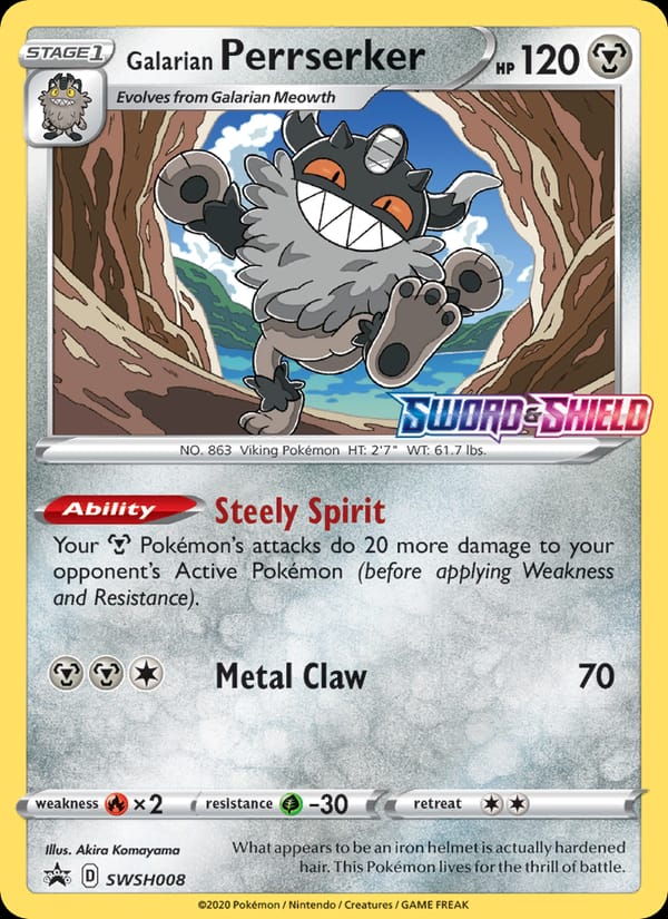 Galarian Perrserker 008/107