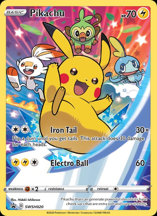 Pikachu 020/107