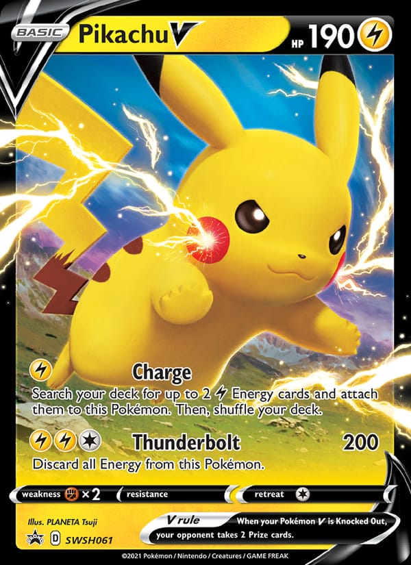 Pikachu V 061/107
