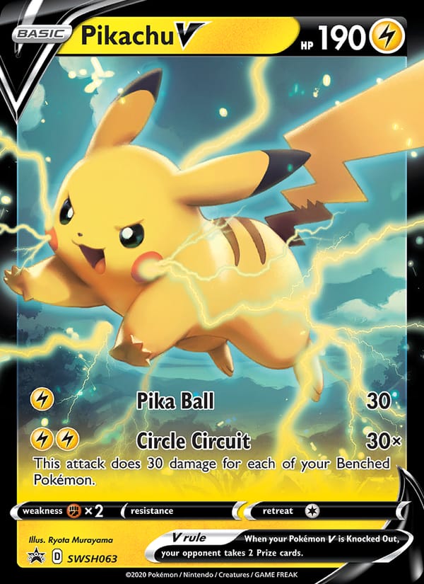 Pikachu V 063/107