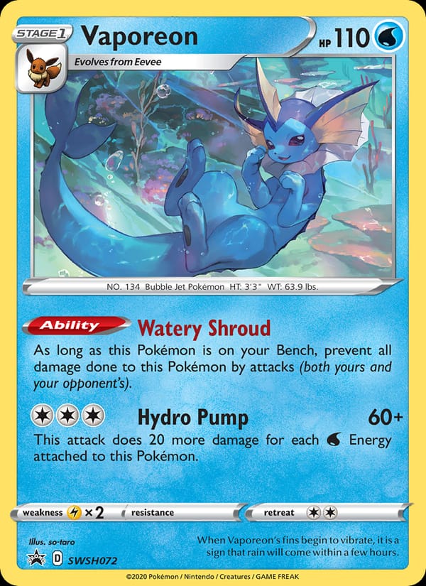 Vaporeon 072/107