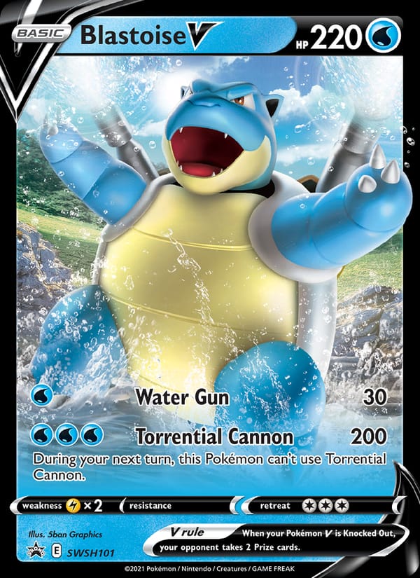 Blastoise V 101/107