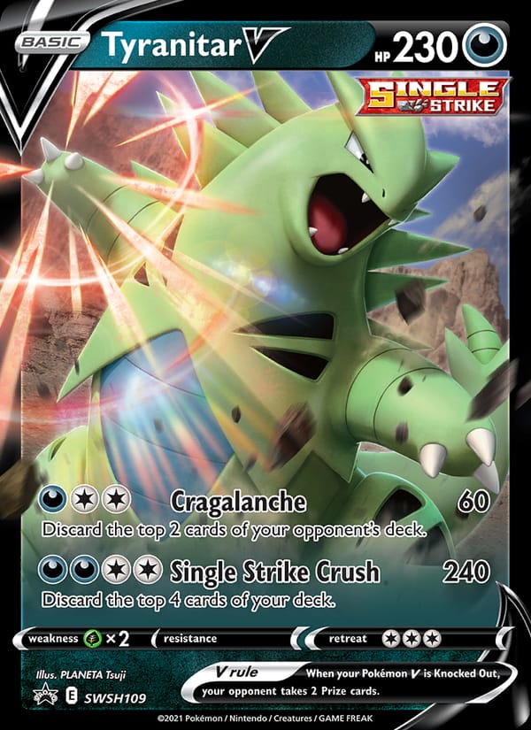 Tyranitar V 109/107