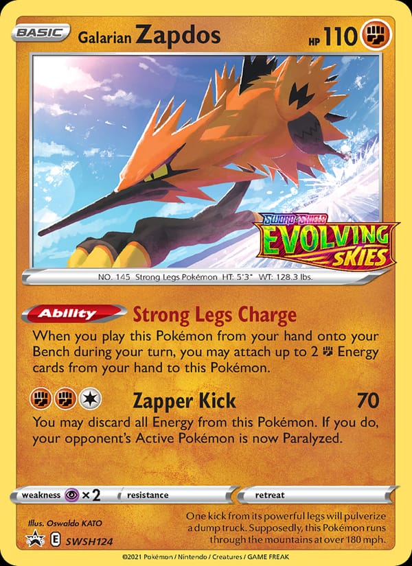 Galarian Zapdos 124/107