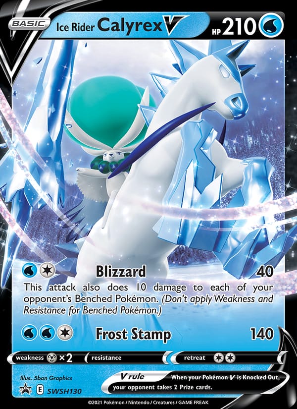 Ice Rider Calyrex V 130/107