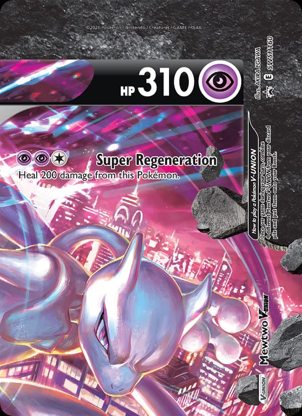 Mewtwo V-UNION 160/107
