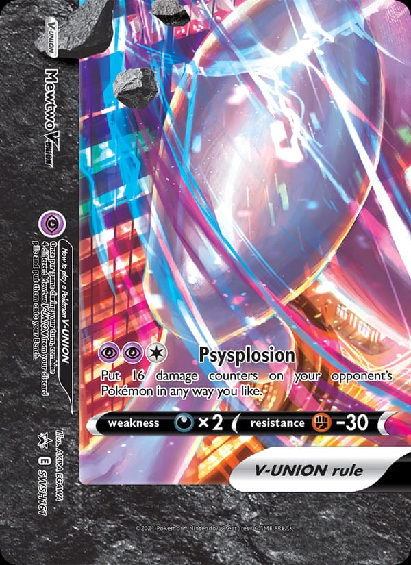 Mewtwo V-UNION 161/107